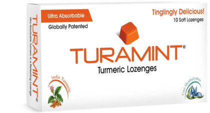 TURAMINT® Ultra Absorbable Turmeric Lozenges (20 Lozenges)